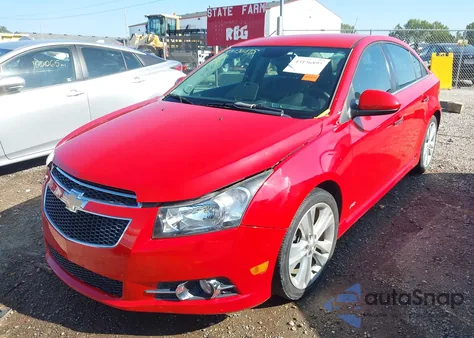 2012 Chevrolet Cruze Ltz z USA, uszkodzony, nr VIN 1G1PH5SCXC7382439